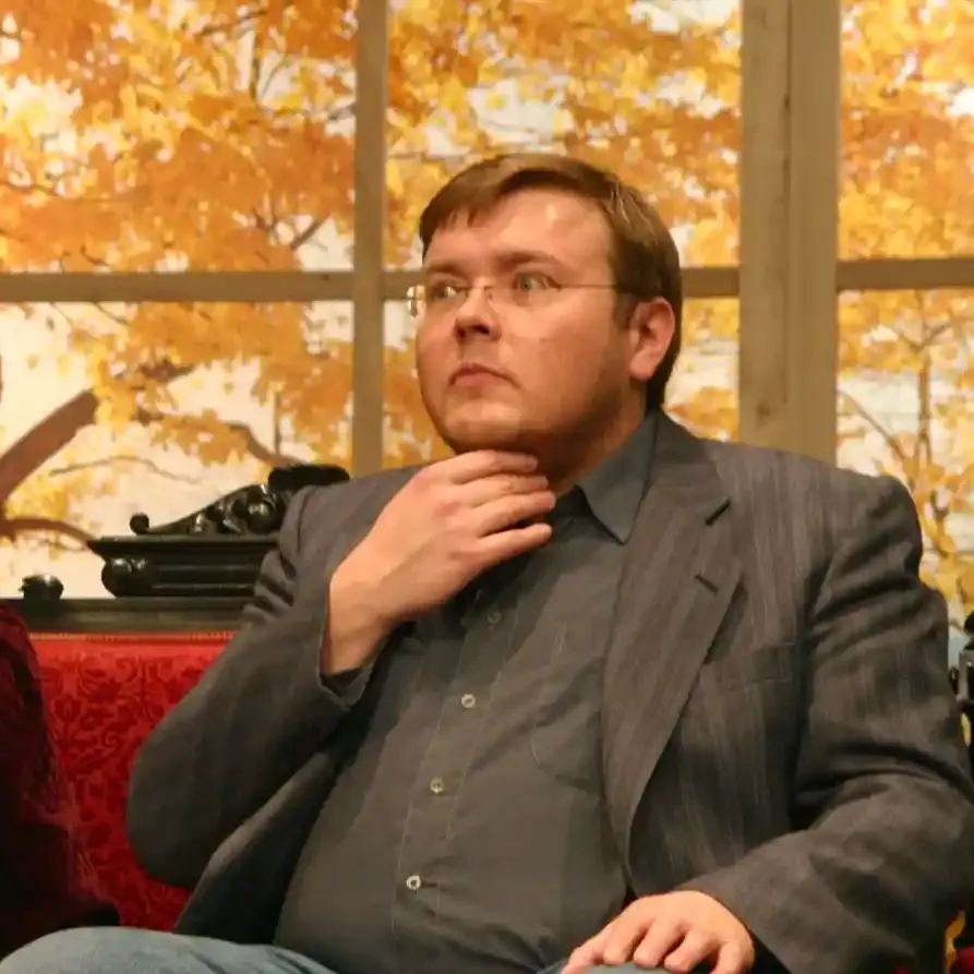 Manfred Vymeatal im Stück Die blaue Maus