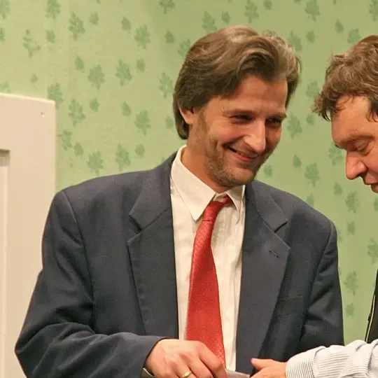 Peter Zemann im Stück Funny Money