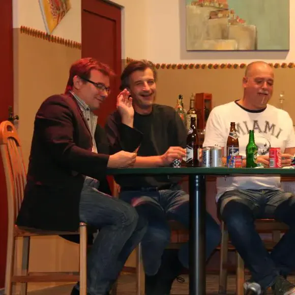 Peter Zemann im Stück Ein seltsames Paar