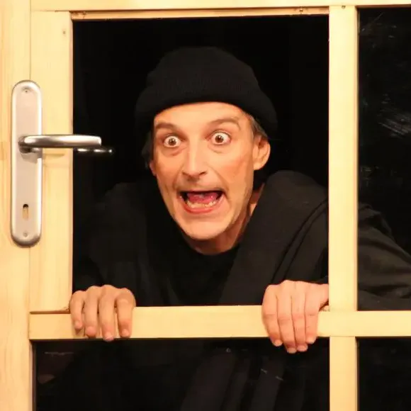 Peter Zemann im Stück Der nackte Wahnsinn
